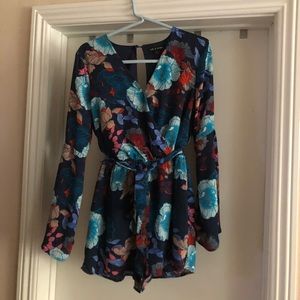 As U Wish floral romper